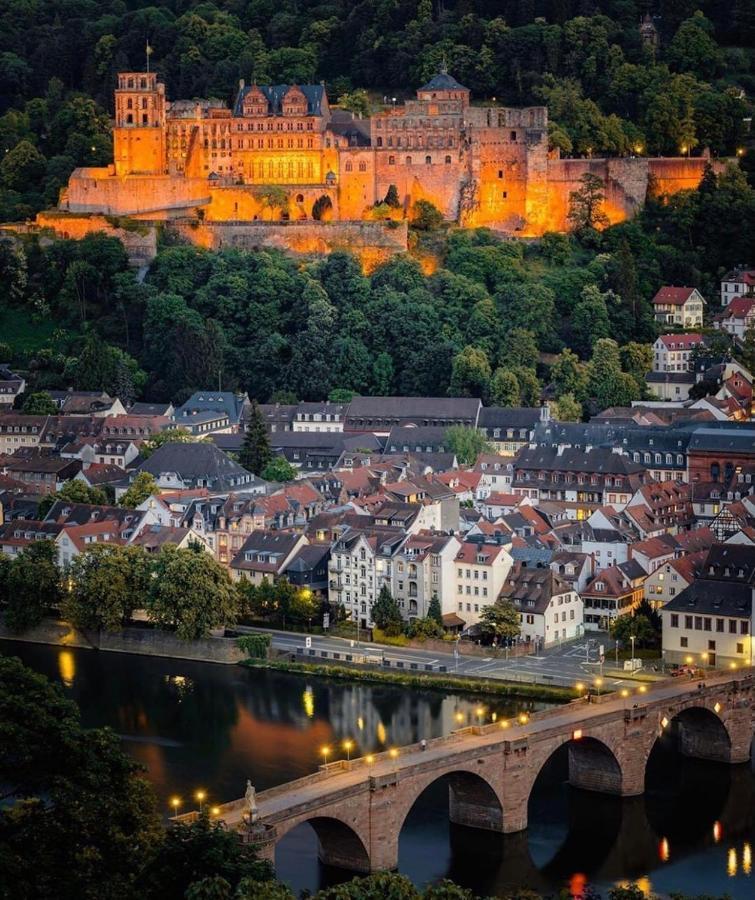 Philosophen Und Neckarblick Apartment Heidelberg Exterior foto